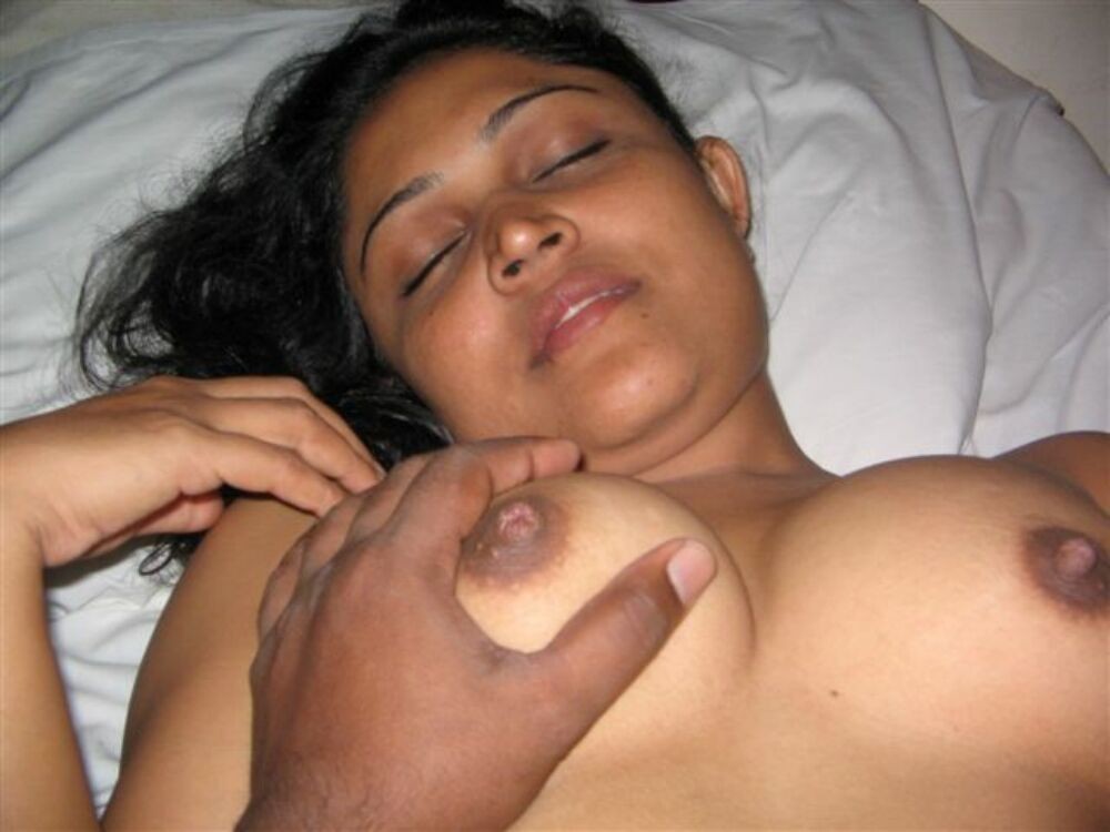 Hot nude indian wife on bed